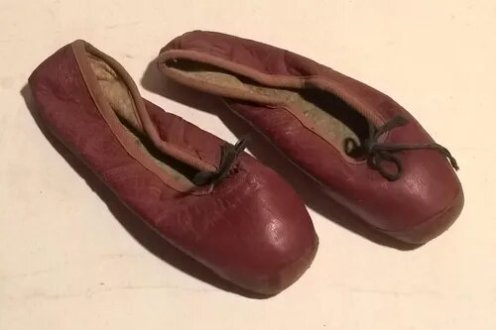 Leather Vintage Pointe Shoes Argentina
